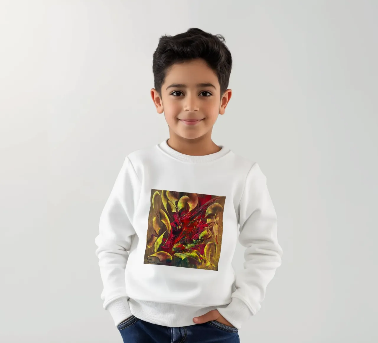 UN'ANIMA PER DUE. felpa bambino da Little treasures for your home