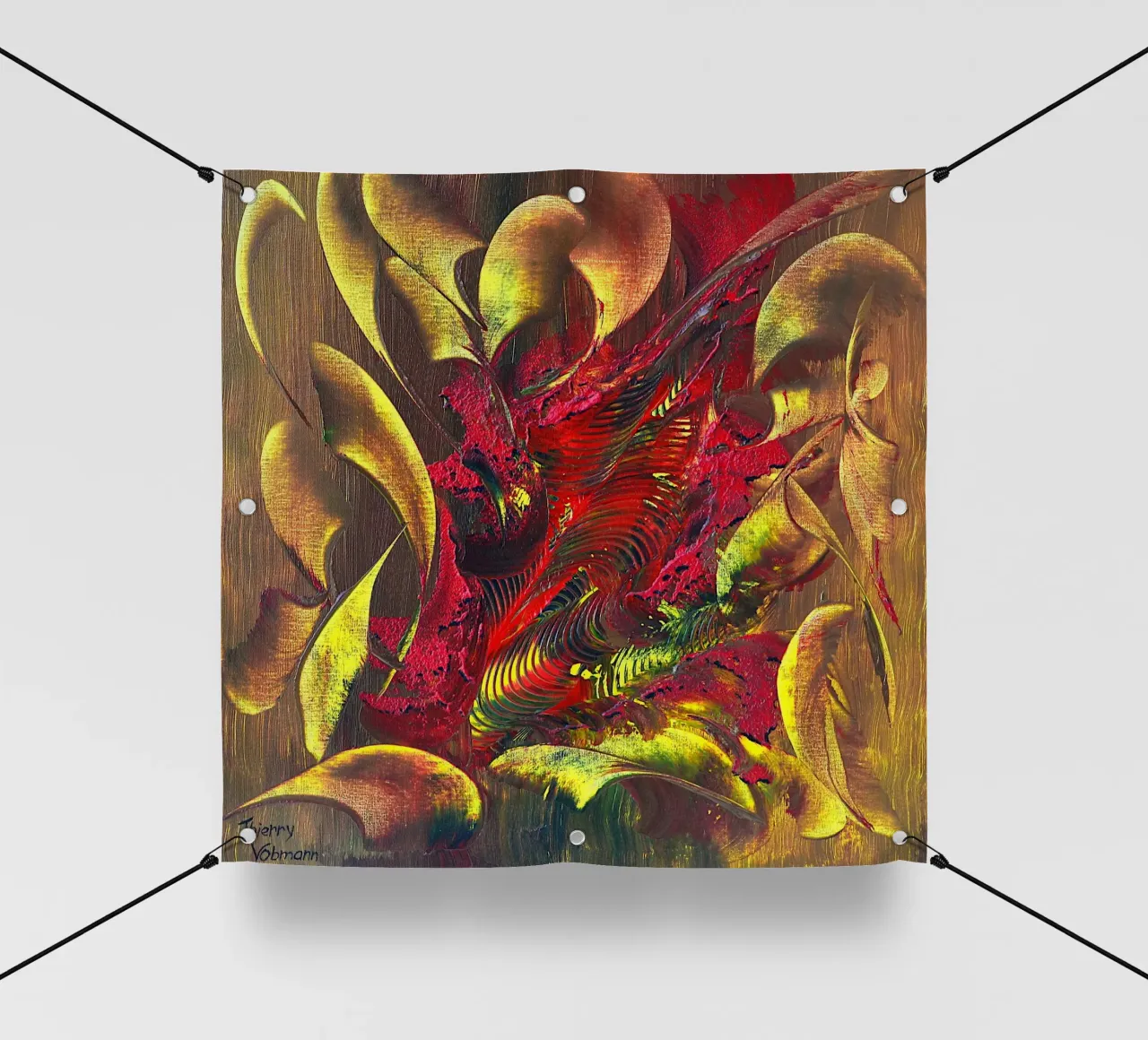 UN'ANIMA PER DUE. telo in pvc da Little treasures for your home