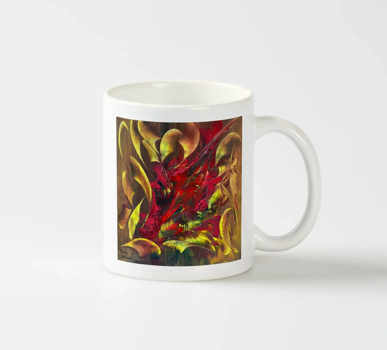 UN'ANIMA PER DUE. tazza in ceramica da Little treasures for your home