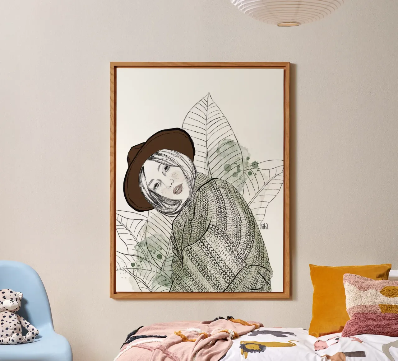she got the look alluminio dibond da Nathys_illustration