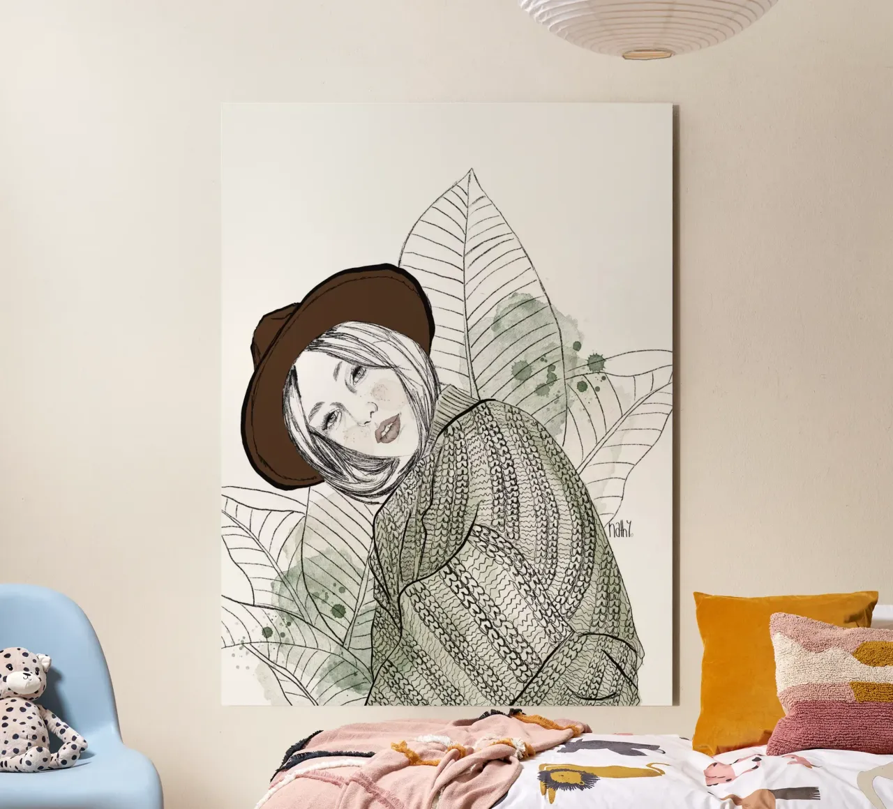 she got the look alluminio dibond da Nathys_illustration
