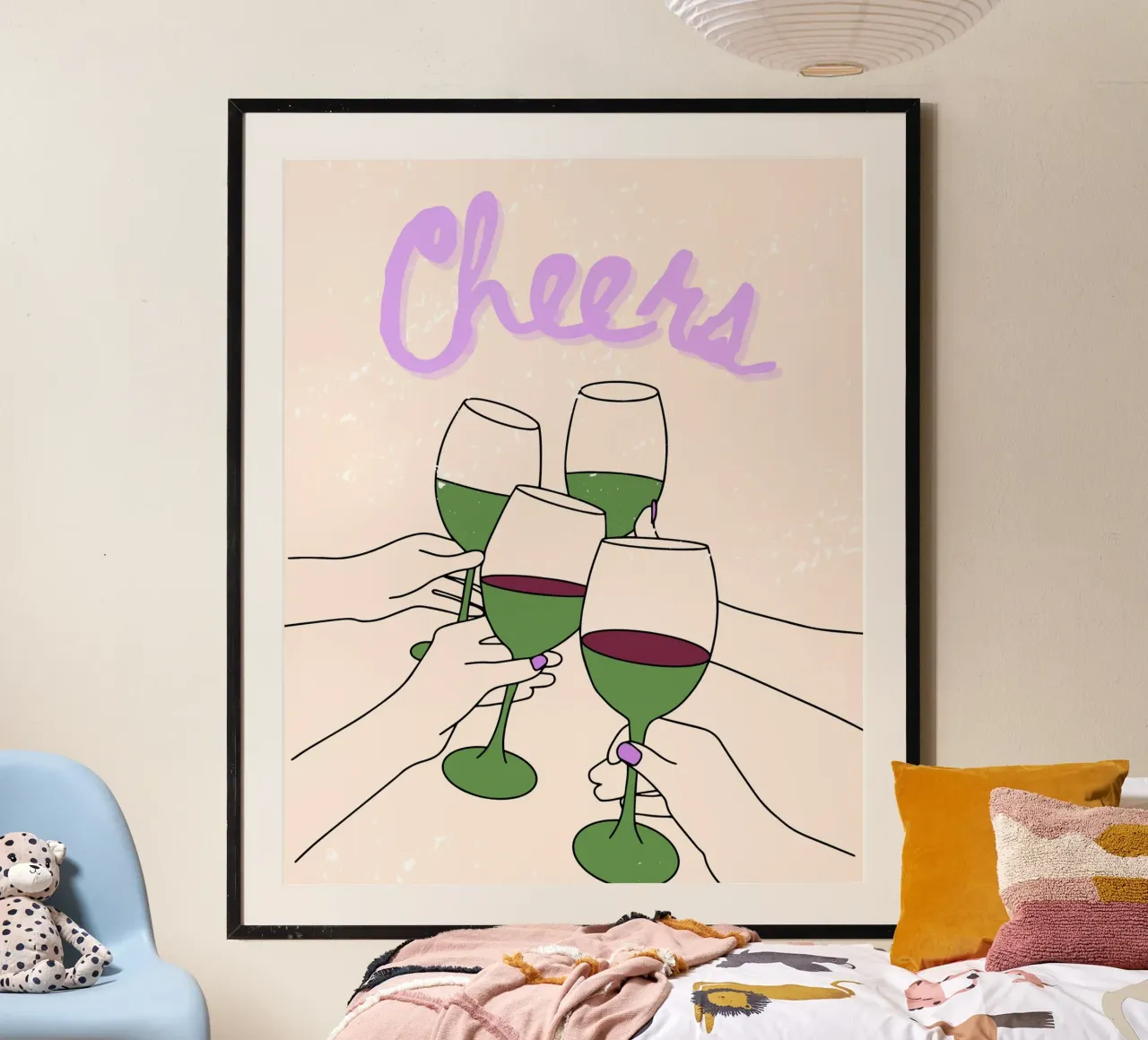 CHEERS poster da THE WINE CLUB
