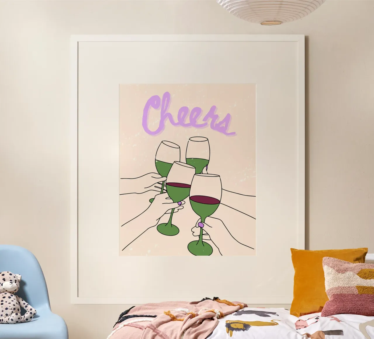 CHEERS poster da THE WINE CLUB