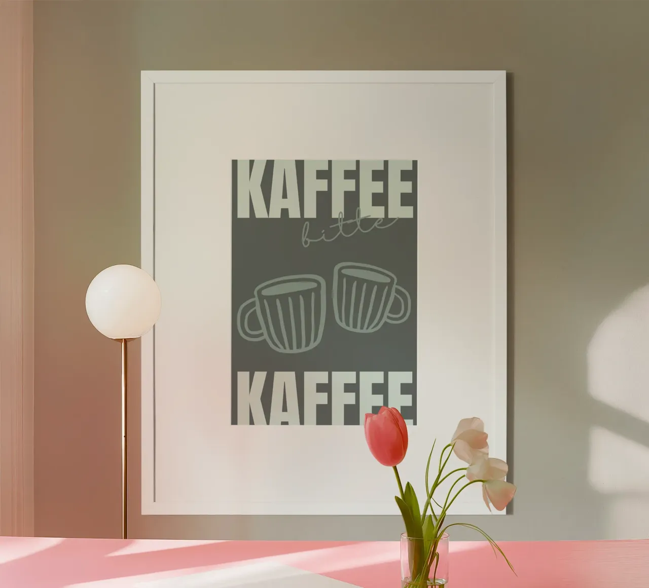 KAFFEE BITTE poster da COFFEE CLUB