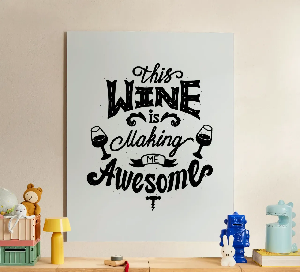 AWESOME plexiglass da THE WINE CLUB