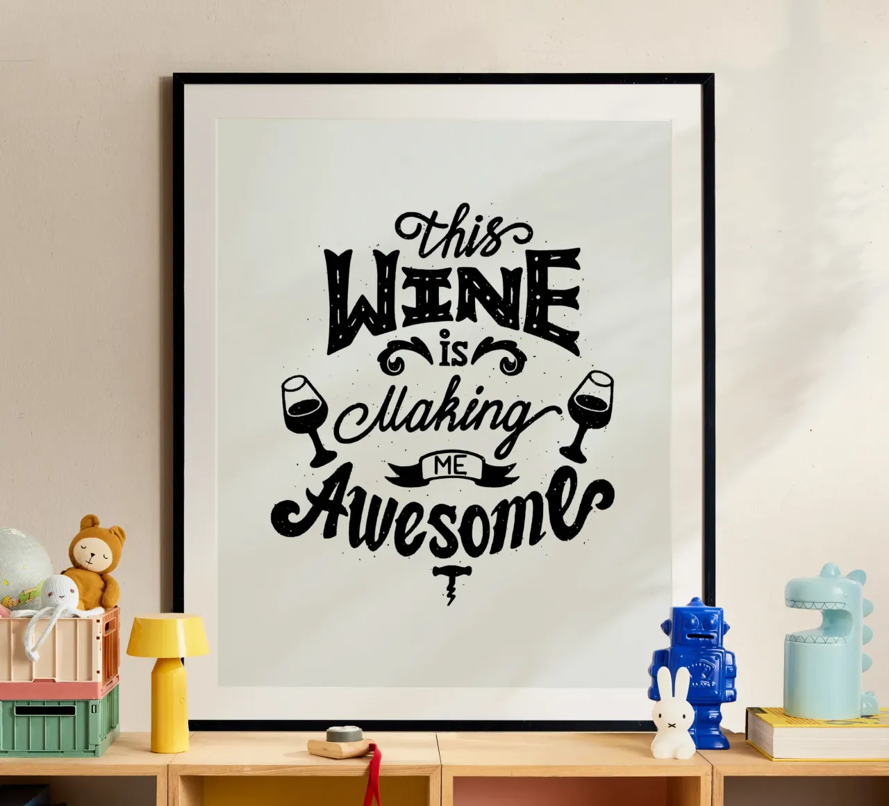 AWESOME poster da THE WINE CLUB
