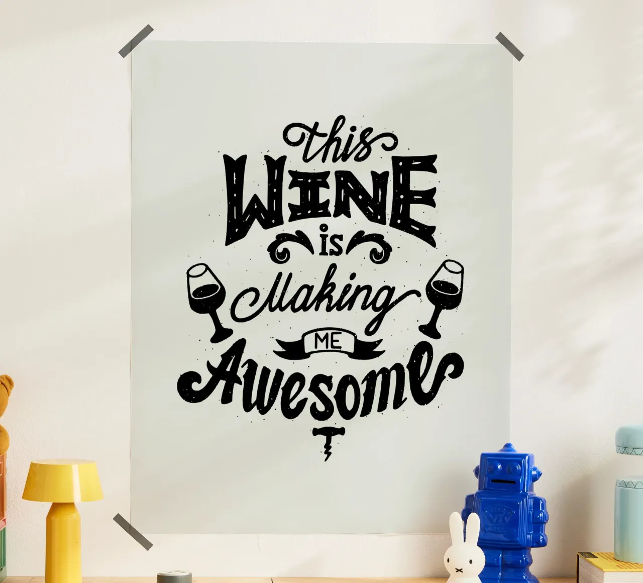 AWESOME poster da THE WINE CLUB