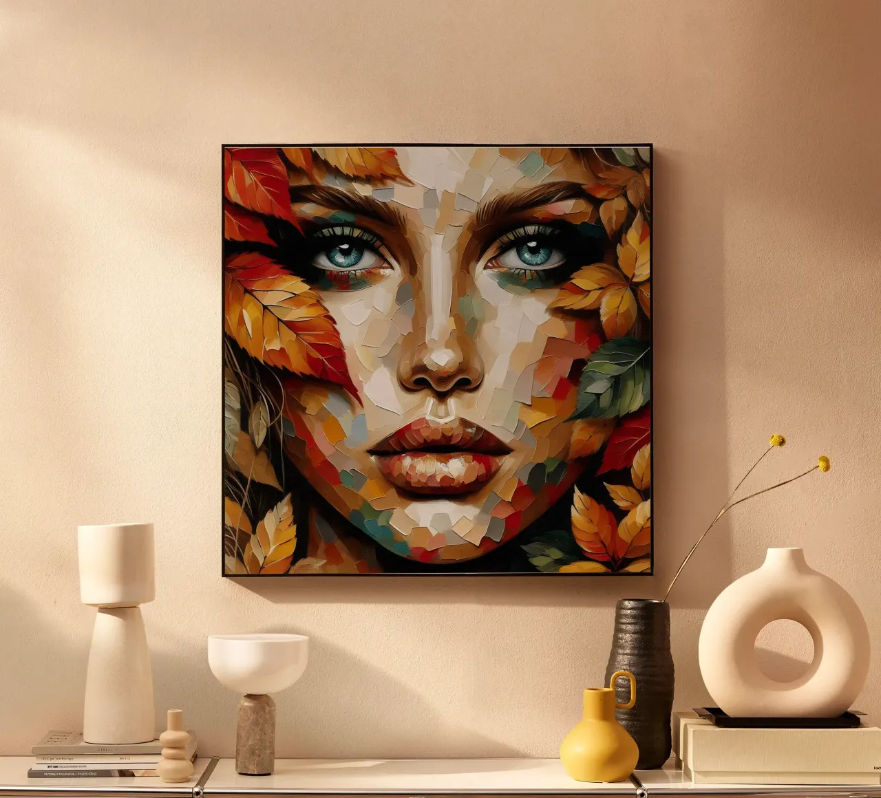 LEAF ME ALONE acryl van ARTOMATIC