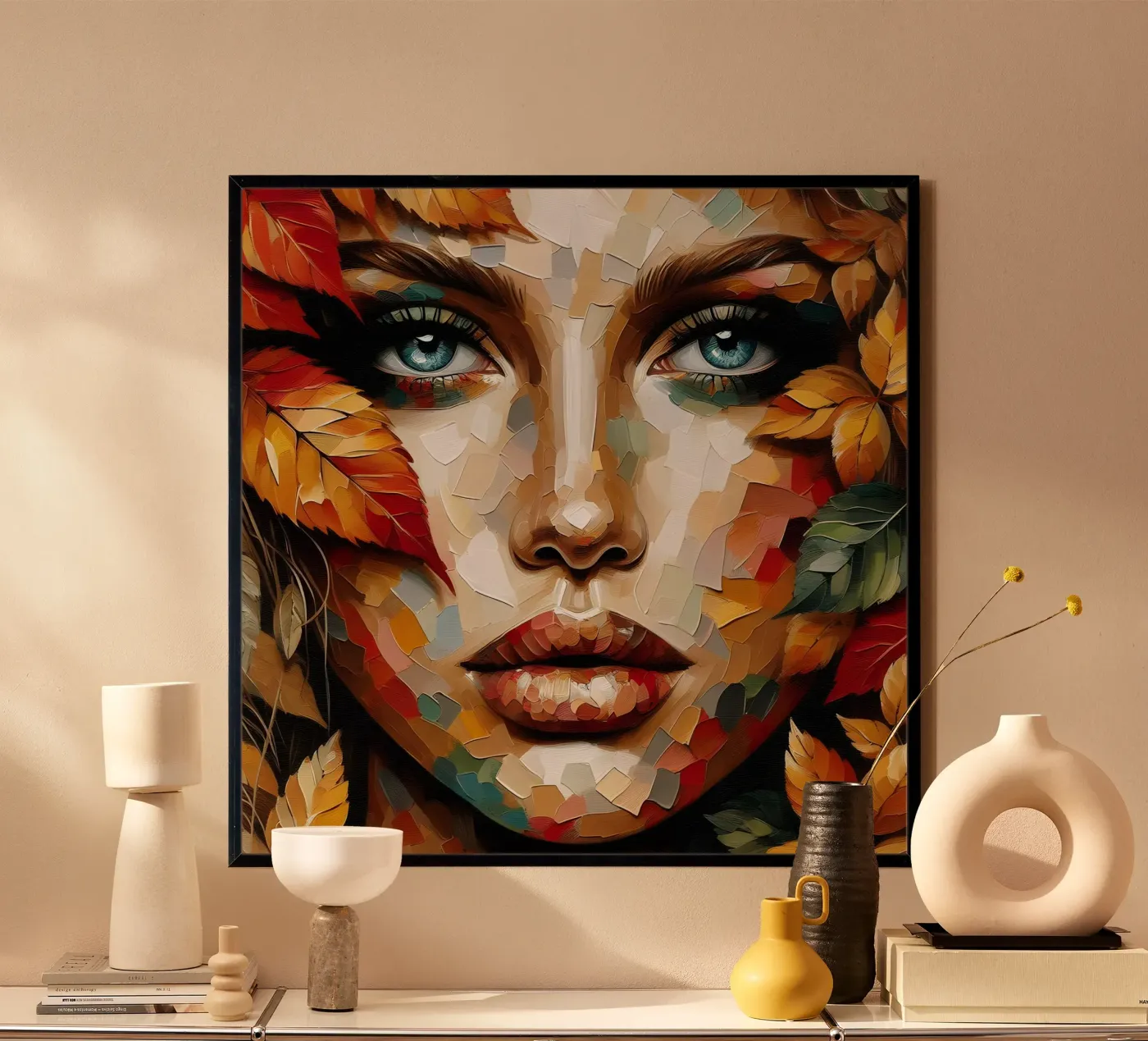 LEAF ME ALONE poster by ARTOMATIC