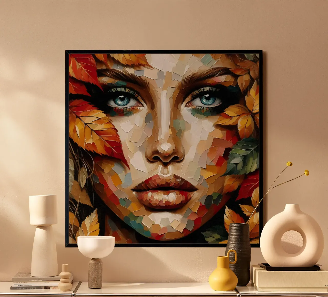 LEAF ME ALONE poster da ARTOMATIC