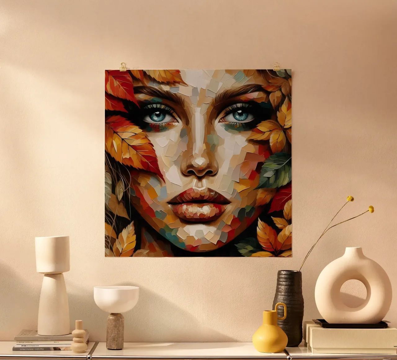 LEAF ME ALONE poster da ARTOMATIC