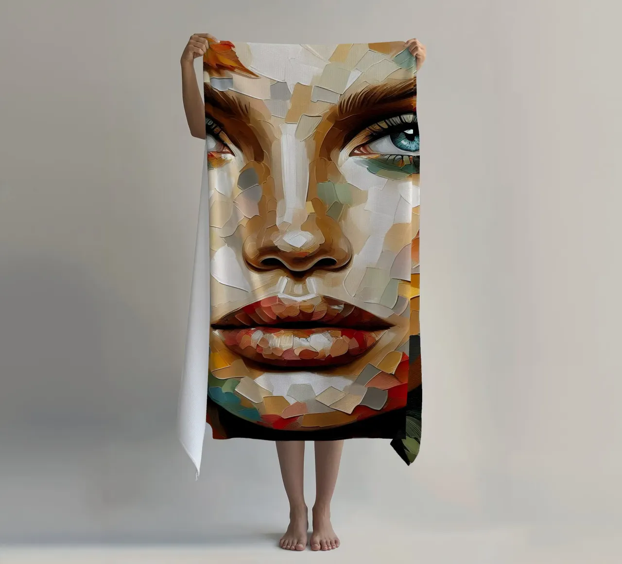 LEAF ME ALONE telo mare da ARTOMATIC