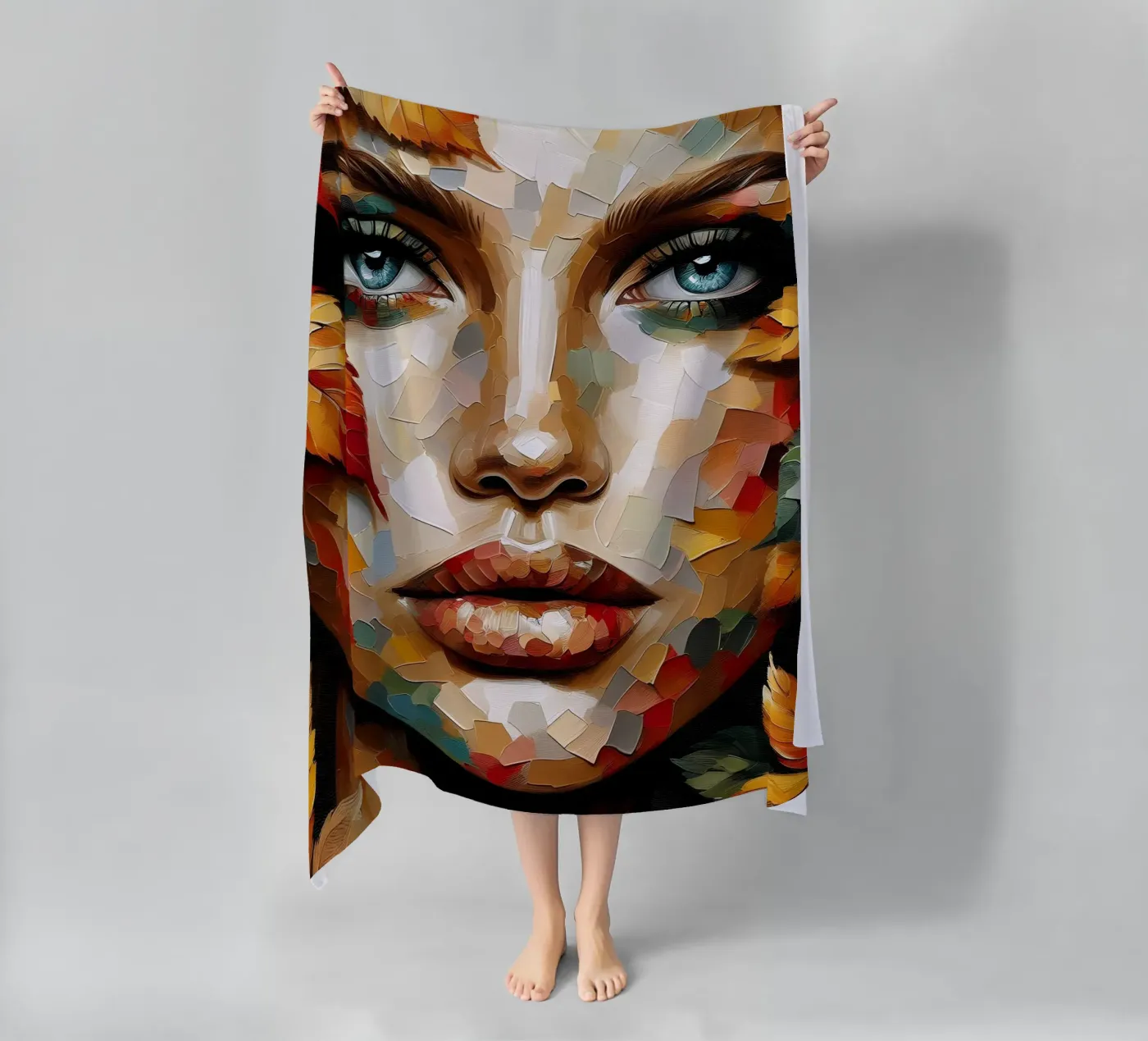 LAAT ME MET RUST strandhanddoek van ARTOMATIC