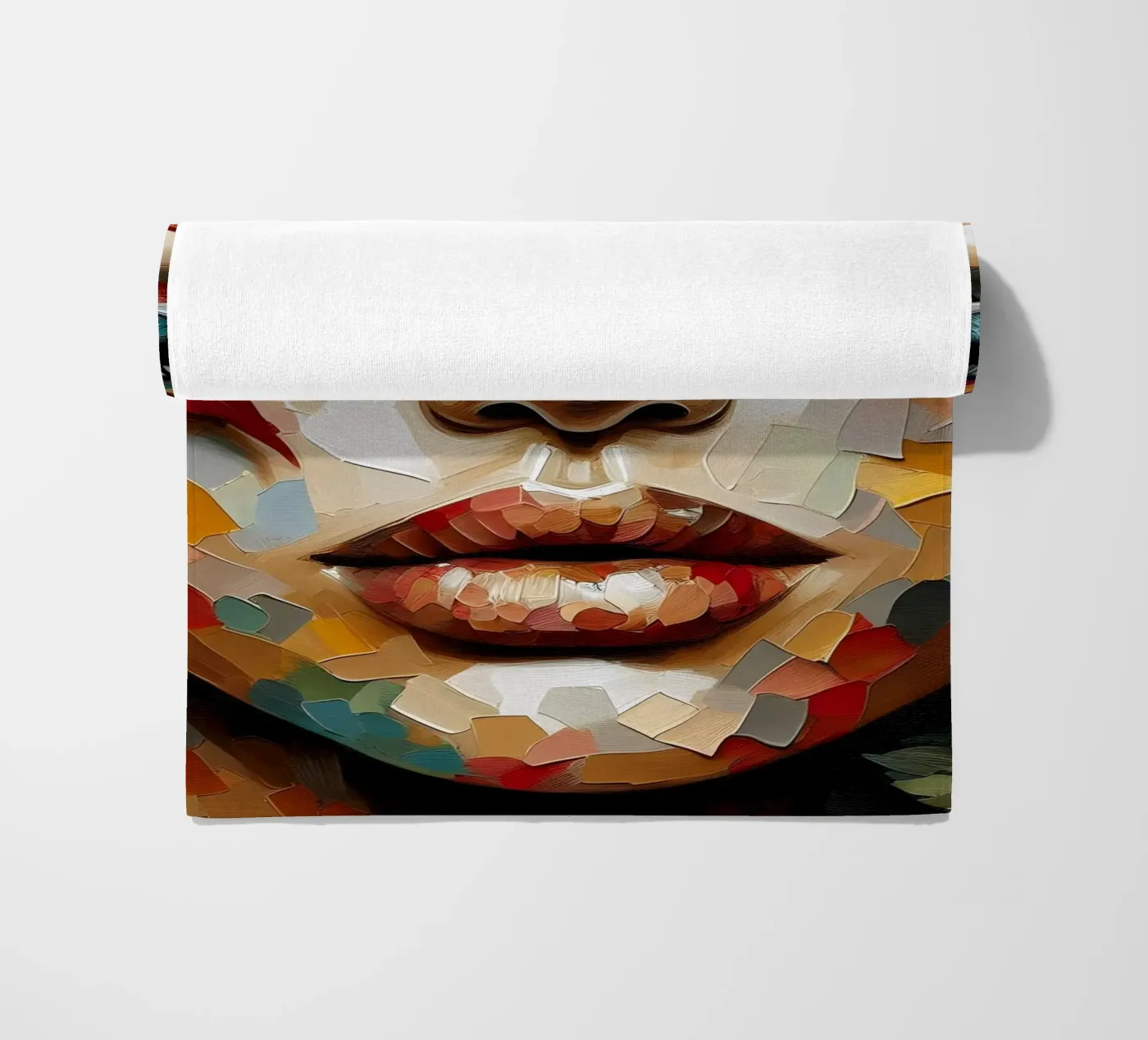 LAAT ME MET RUST strandhanddoek van ARTOMATIC