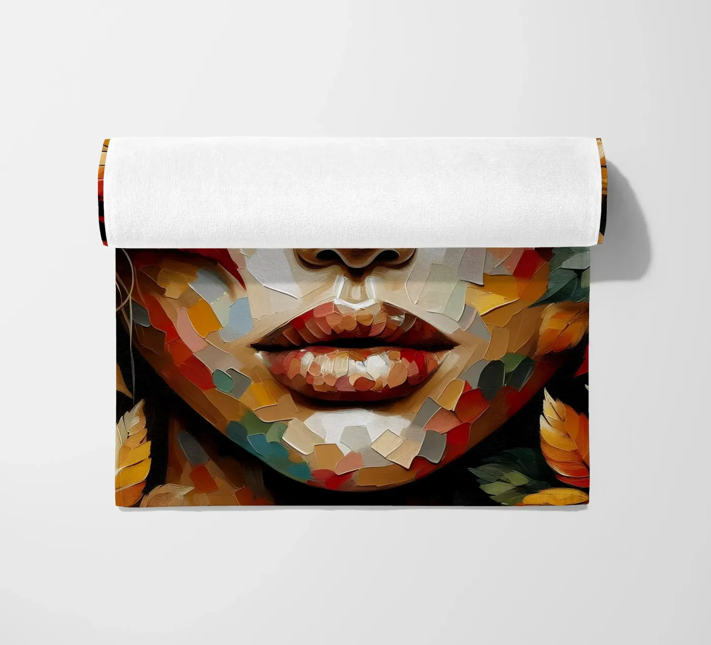 LAAT ME MET RUST strandhanddoek van ARTOMATIC