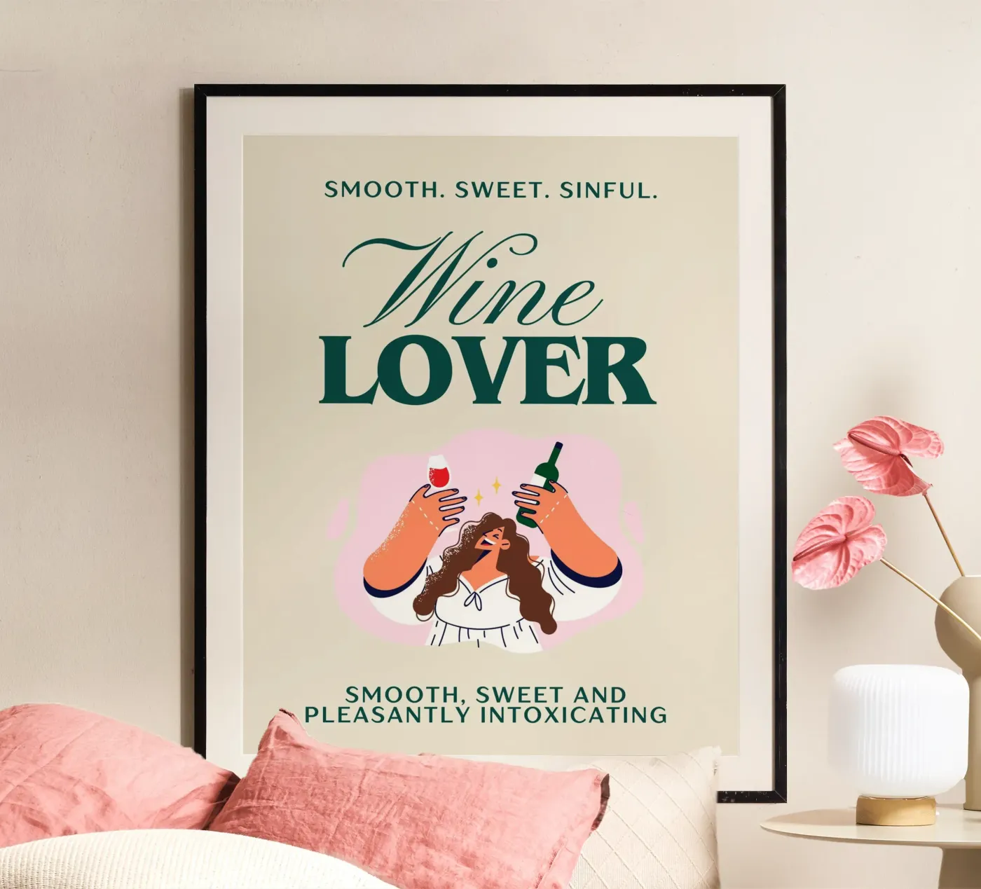 WINE LOVER poster by THE WINE CLUB