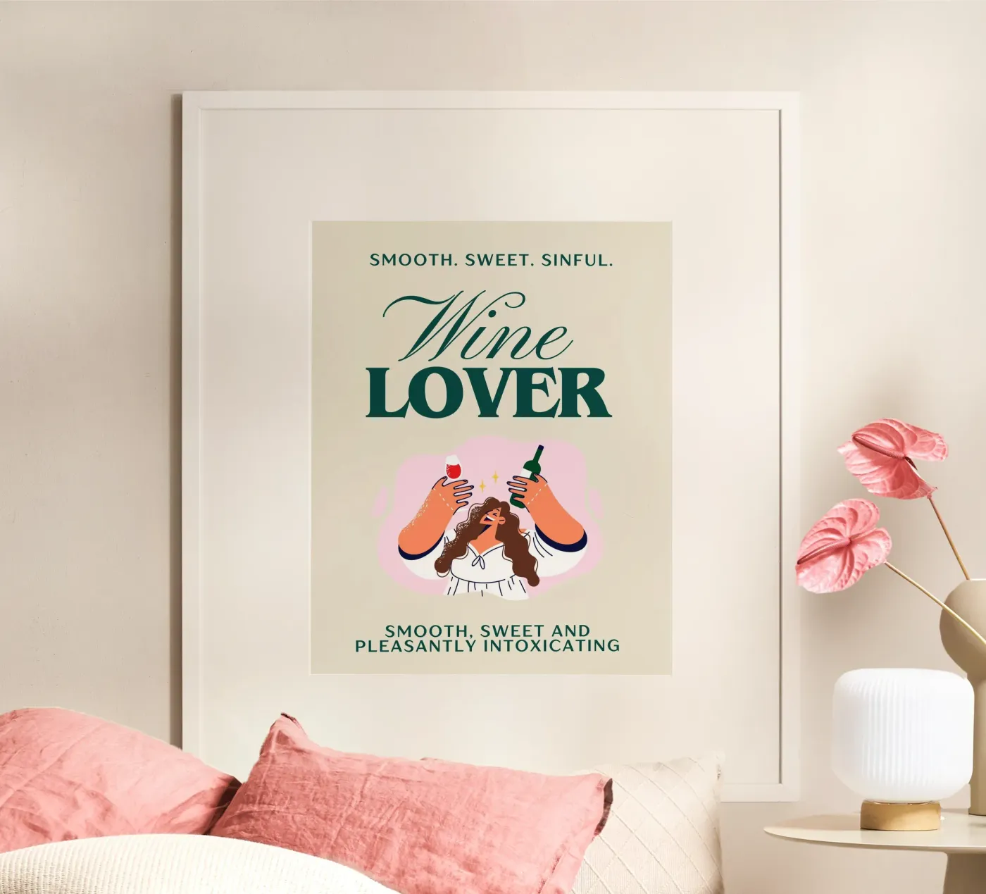WINE LOVER poster by THE WINE CLUB