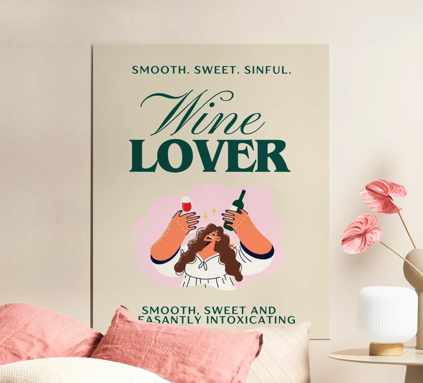 WINE LOVER poster by THE WINE CLUB