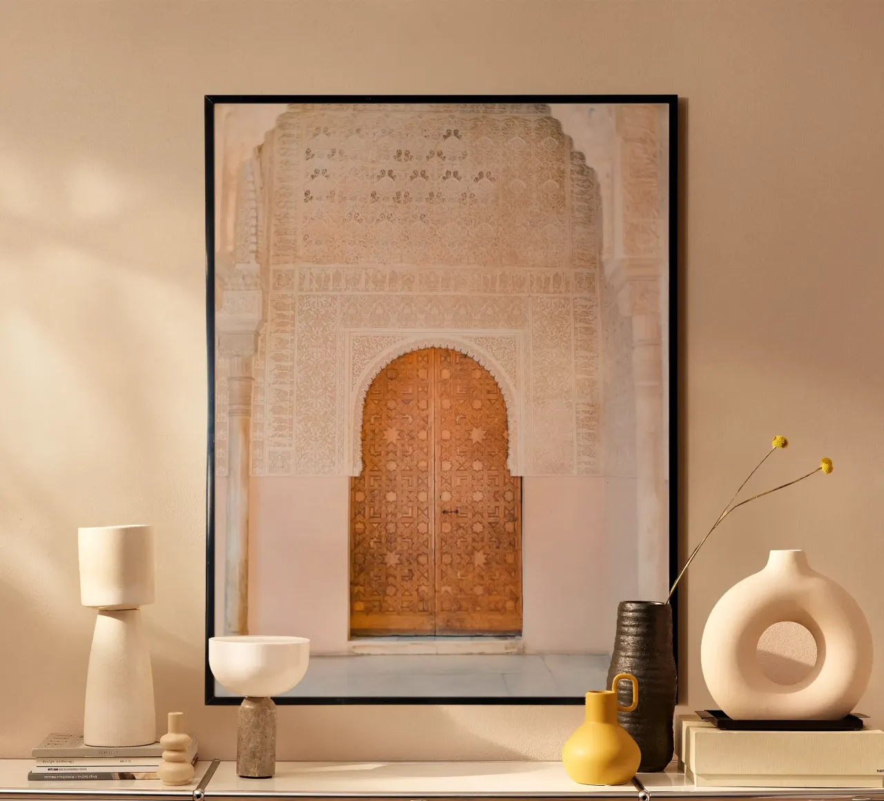 La porta dell'Alhambra - Fotografia di viaggio di Granada Spagna poster da Raisa Zwart Photography