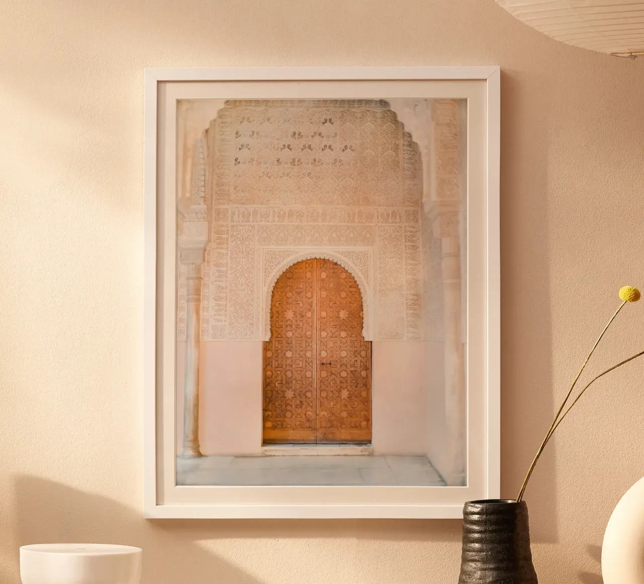 La porta dell'Alhambra - Fotografia di viaggio di Granada Spagna poster da Raisa Zwart Photography