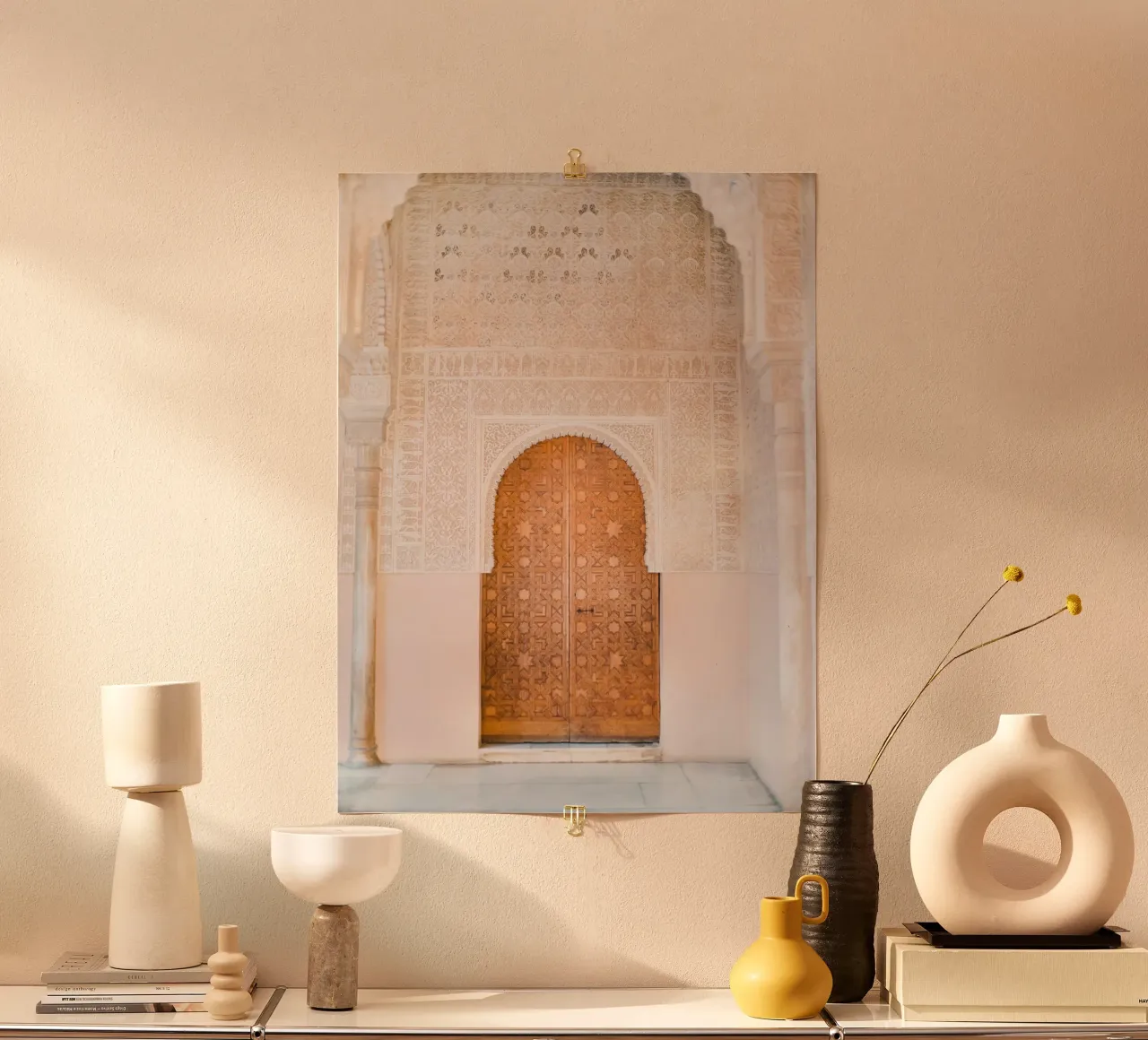 La porta dell'Alhambra - Fotografia di viaggio di Granada Spagna poster da Raisa Zwart Photography