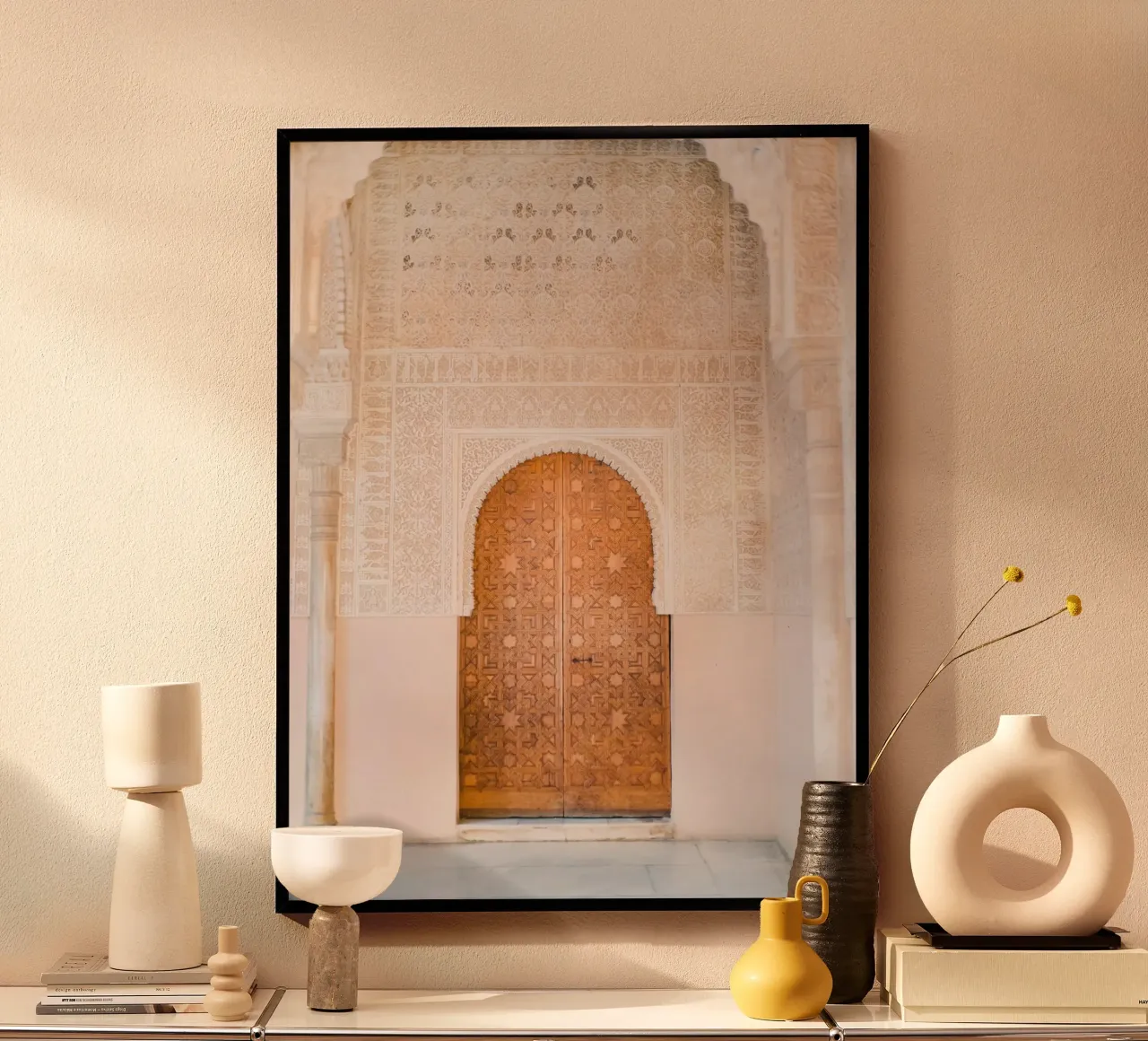 La porta dell'Alhambra - Fotografia di viaggio di Granada Spagna poster da Raisa Zwart Photography