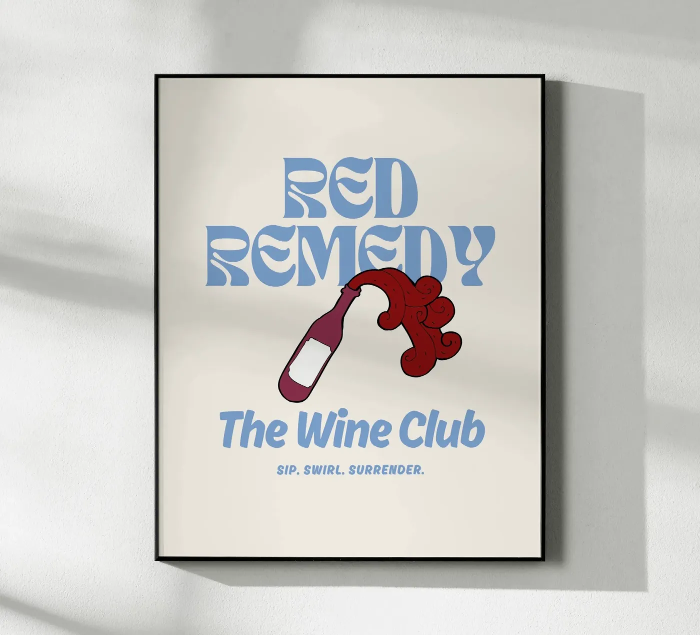 RED REMEDY plexiglass da THE WINE CLUB