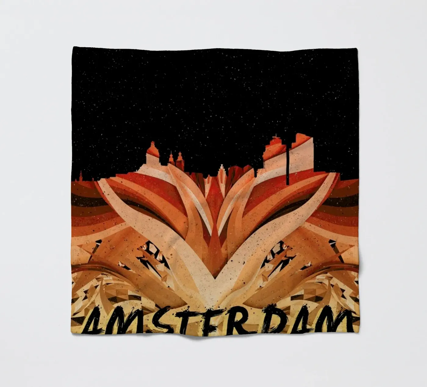 Amsterdam Fleecedecke von Danny Ivan