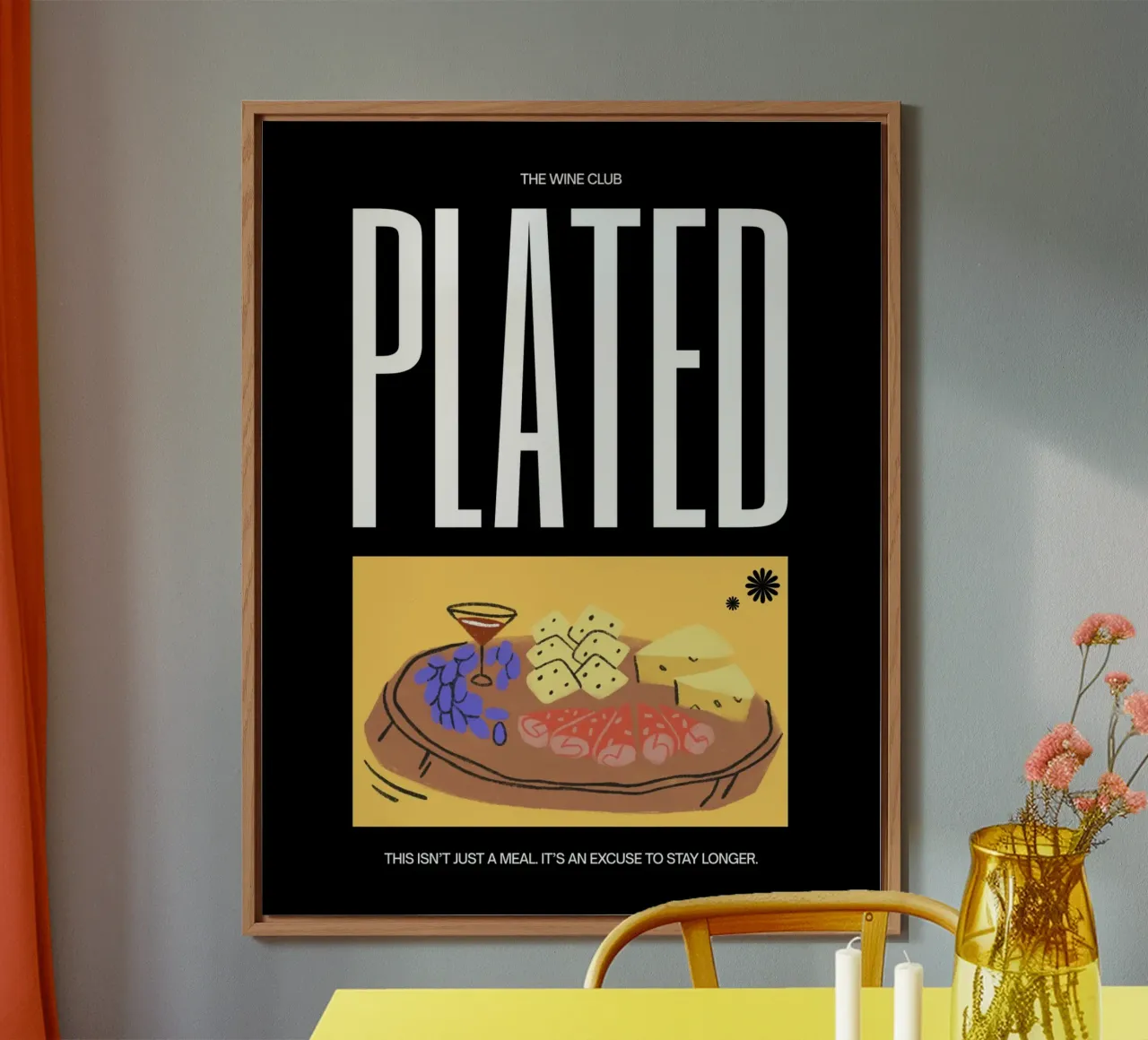 PLATED forex plate by THE WINE CLUB