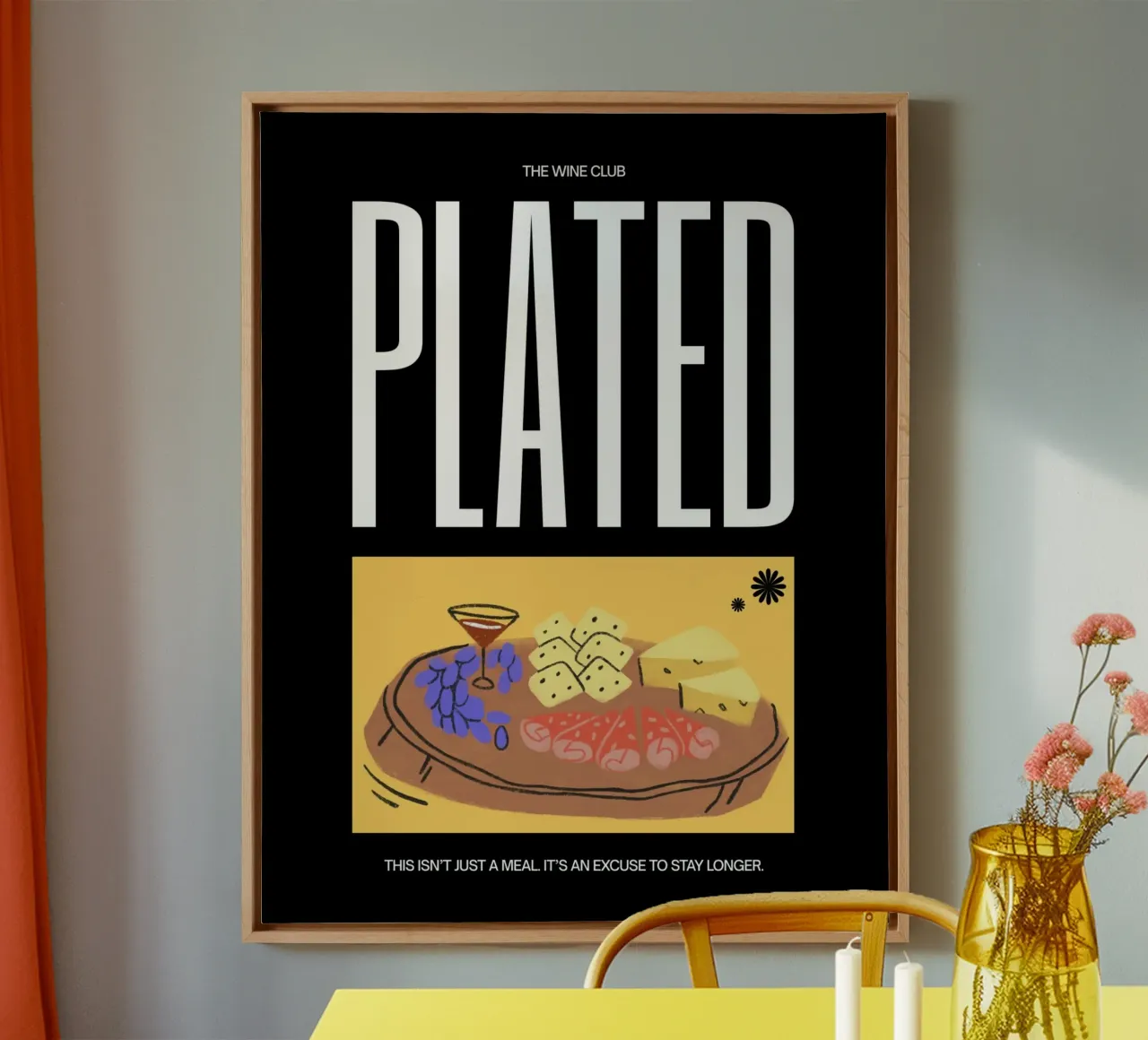 PLATED tela da THE WINE CLUB