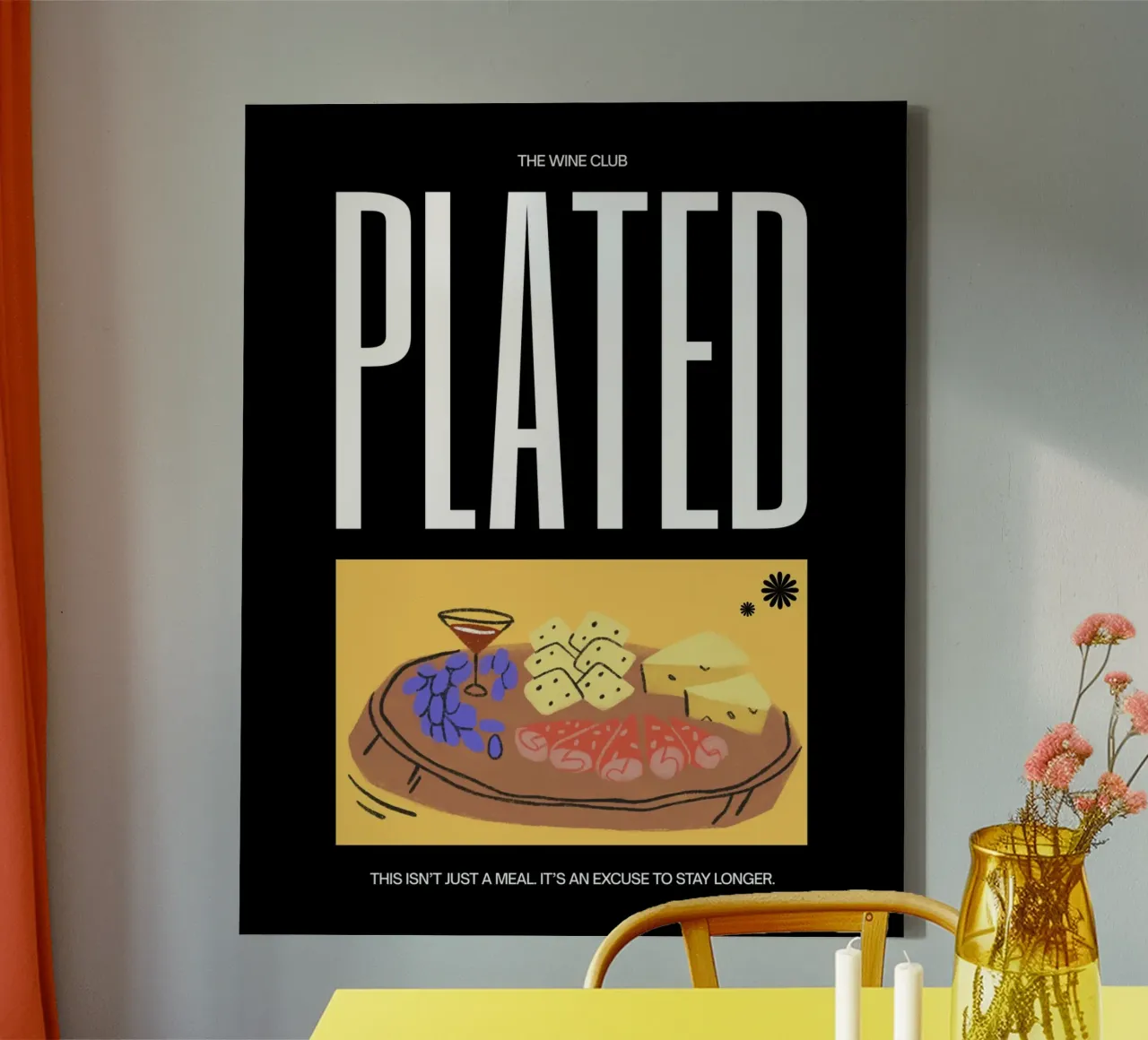 PLATED tela da THE WINE CLUB