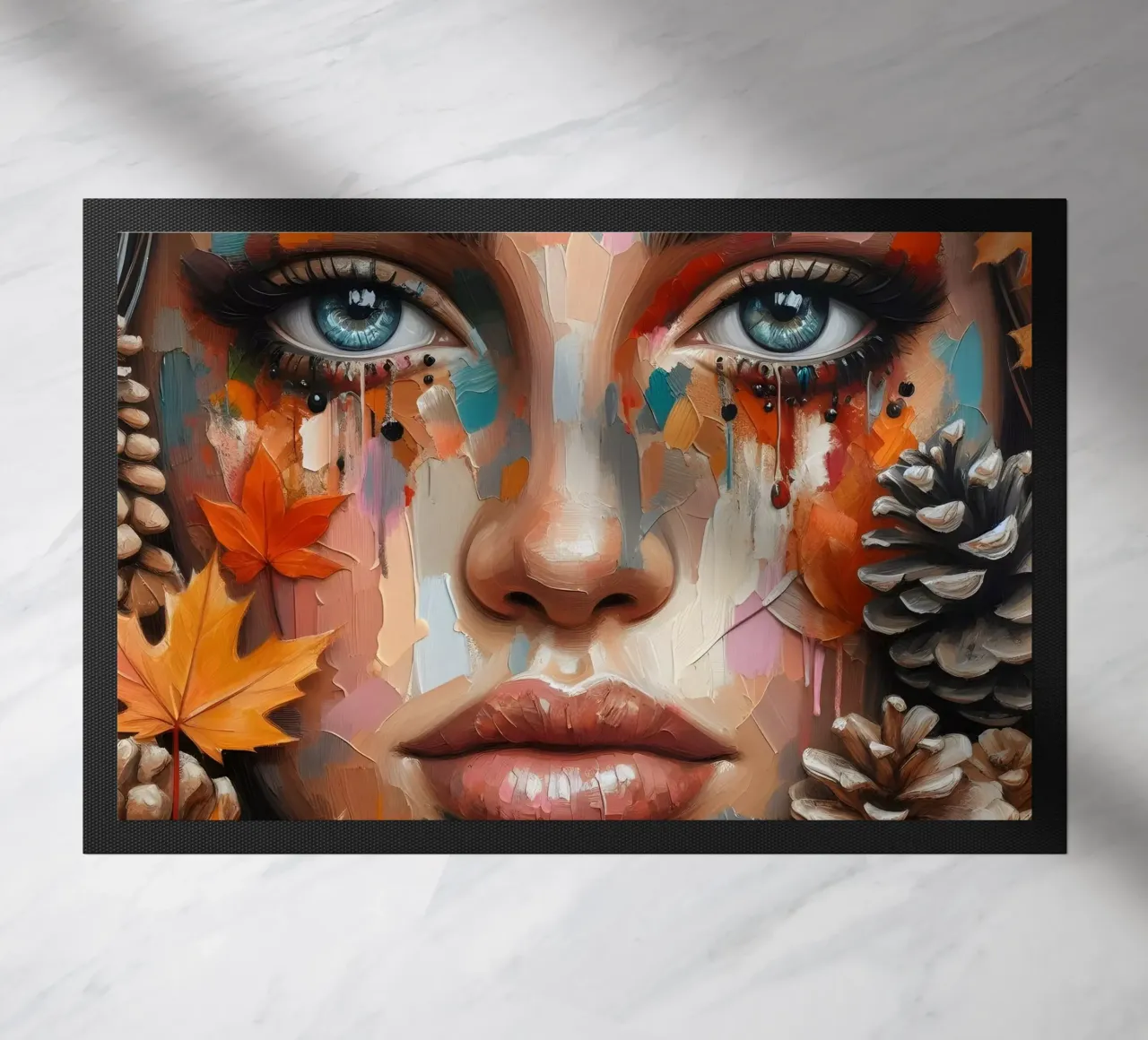 FARBTEPPICH Fußmatte von ARTOMATIC