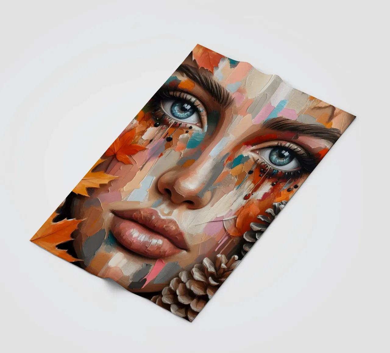 FARBTEPPICH Fleecedecke von ARTOMATIC