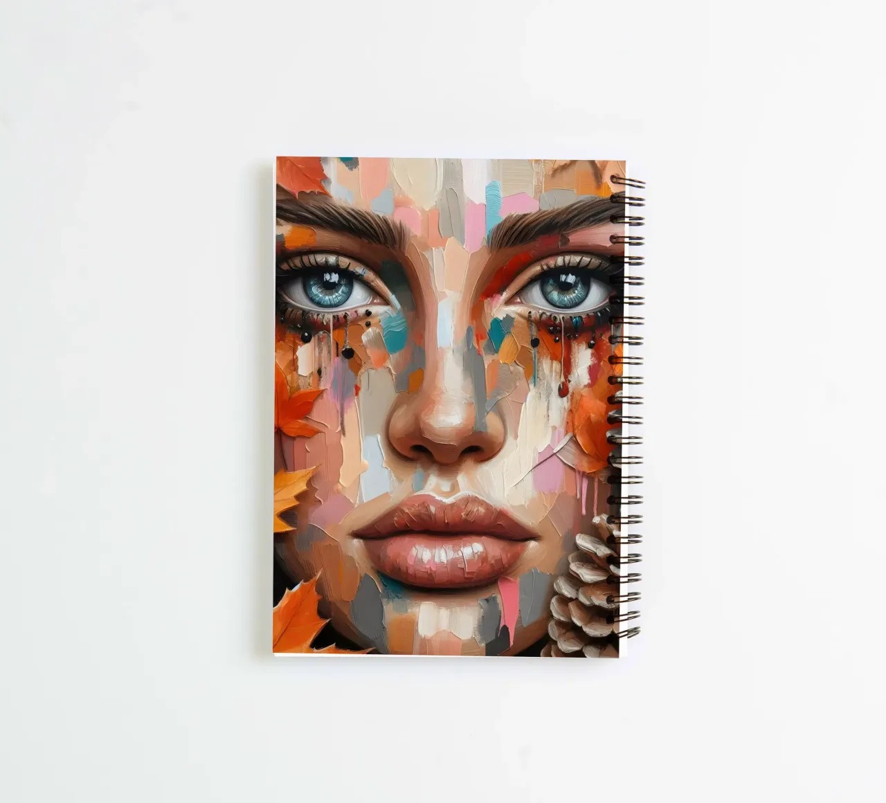 TAPESTRY OF COLOURS spiral notebook by ARTOMATIC