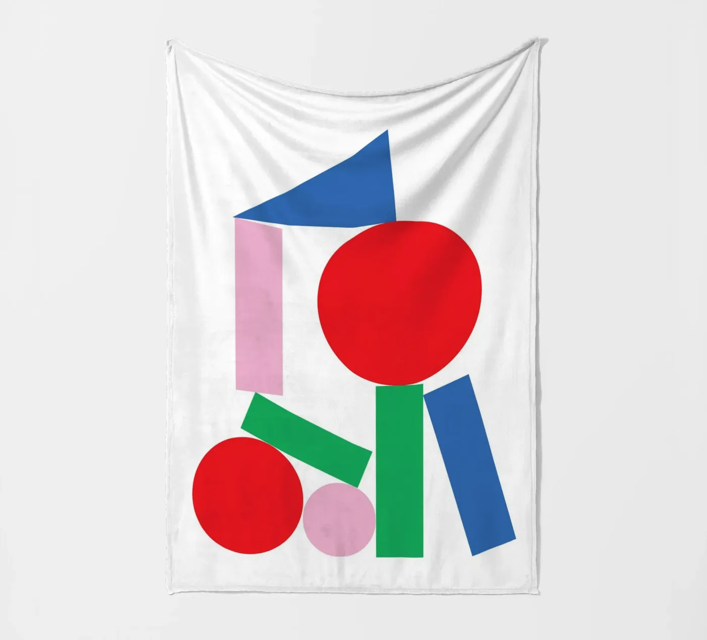 Geometric Stack Stable fleecedeken van Studio Fun Boy