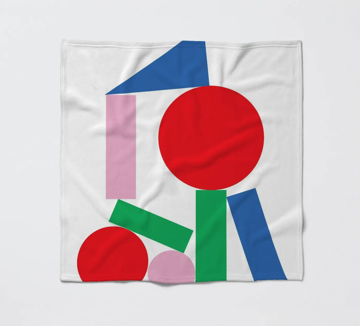 Pila geometrica stabile coperta in pile da Studio Fun Boy