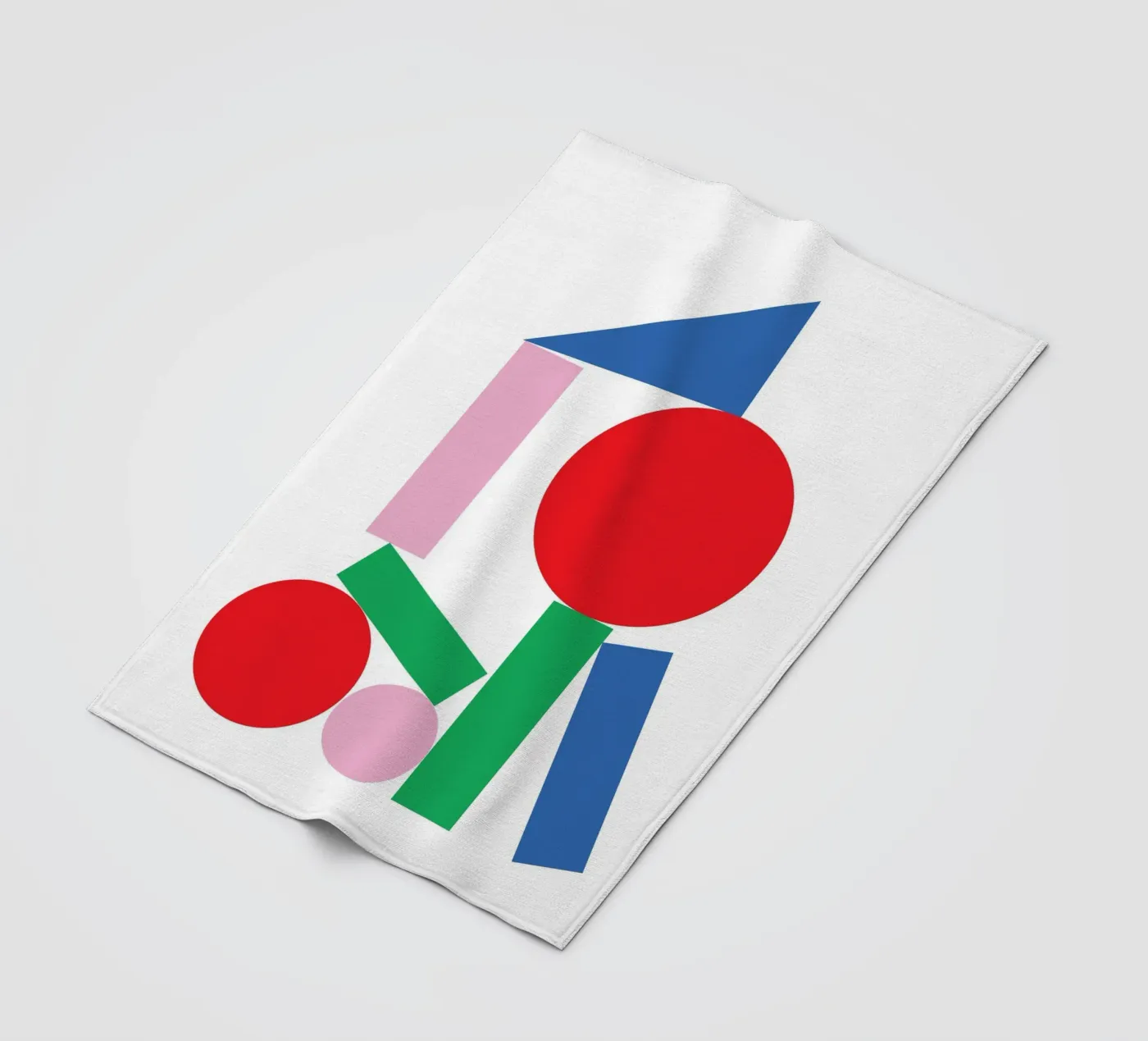 Pila geometrica stabile coperta in pile da Studio Fun Boy