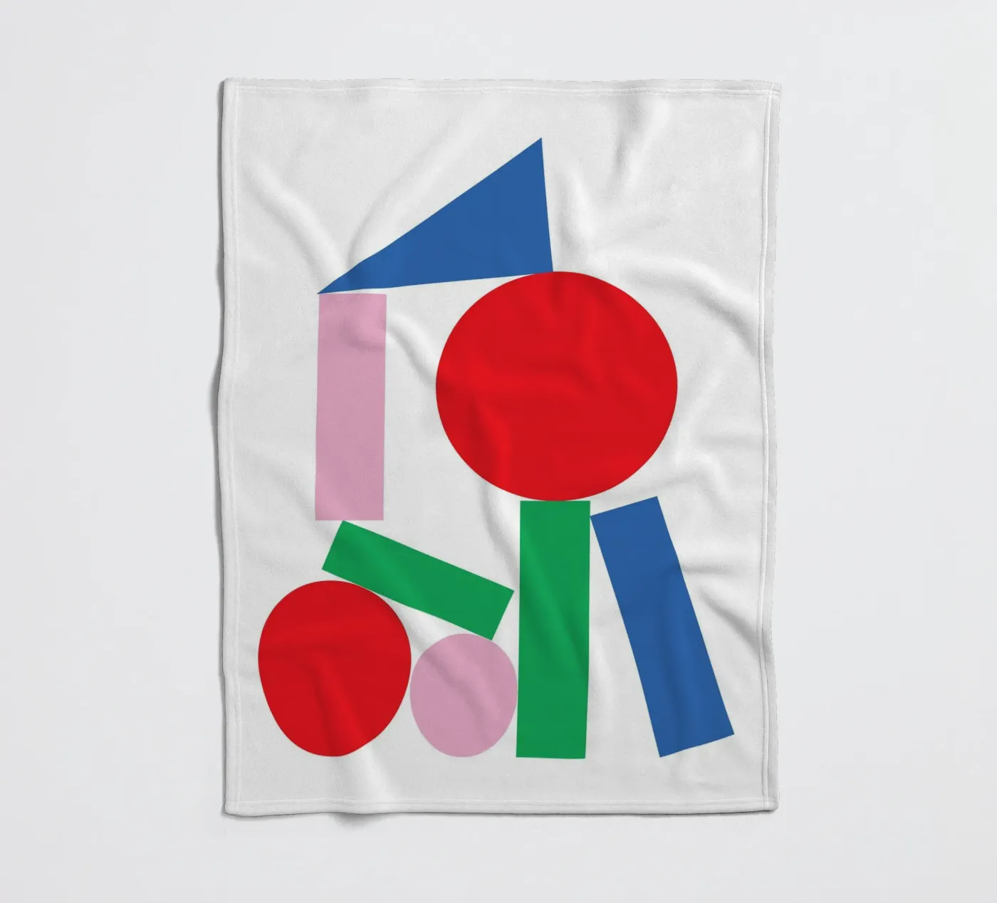 Geometric Stack Stable fleecedeken van Studio Fun Boy