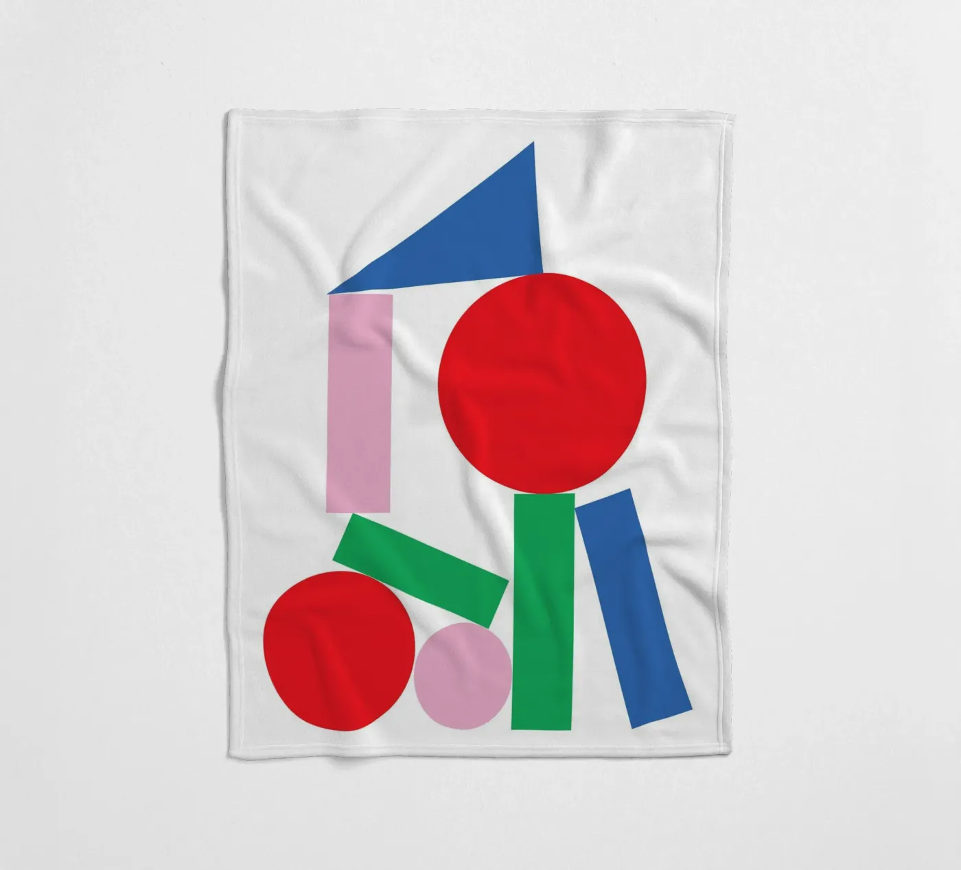 Geometric Stack Stable fleecedeken van Studio Fun Boy