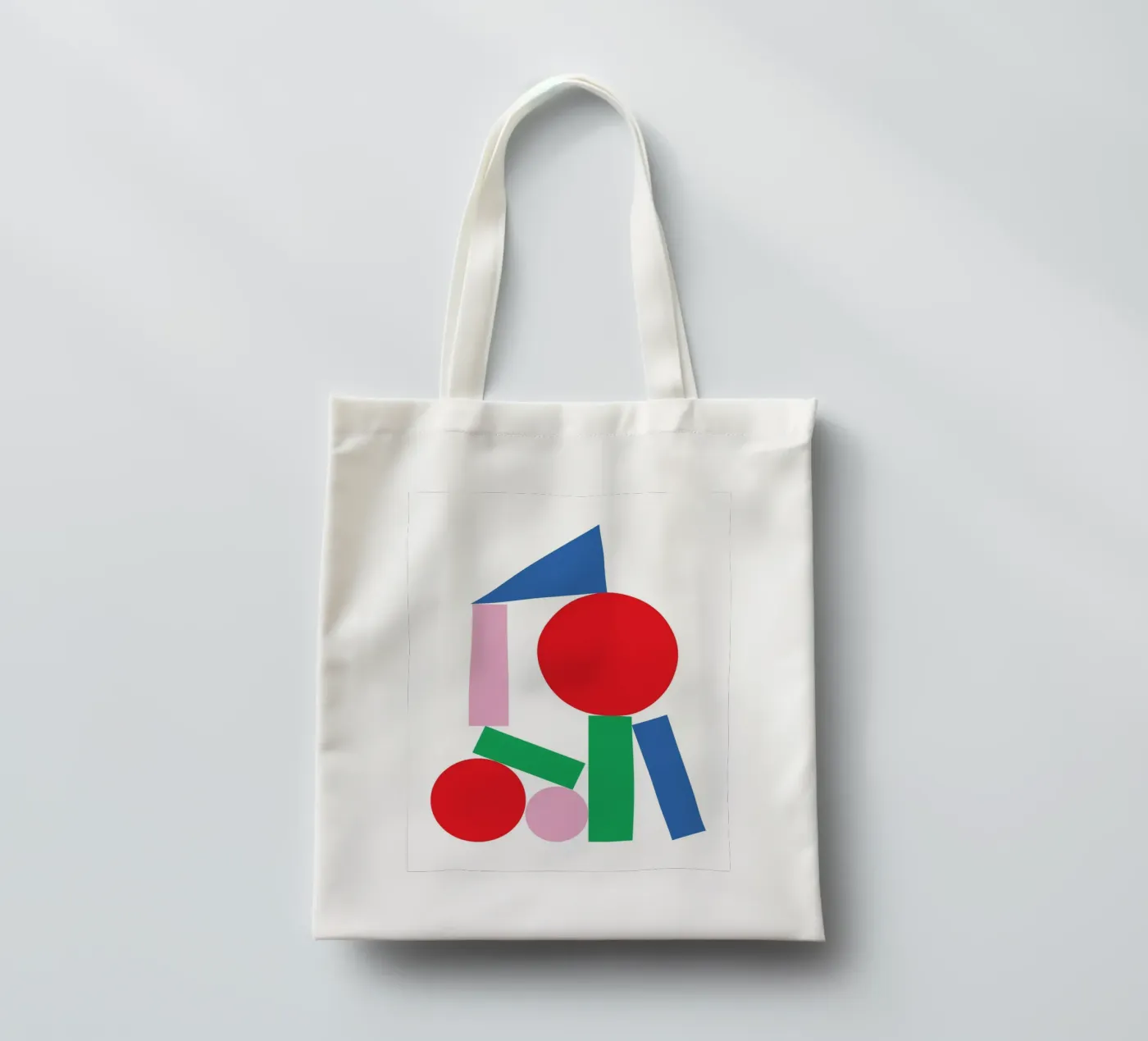 Geometric Stack Stable tote bag by Studio Fun Boy