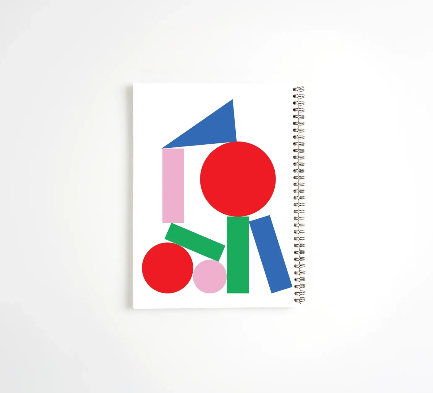 Geometric Stack Stable spiral notebook by Studio Fun Boy