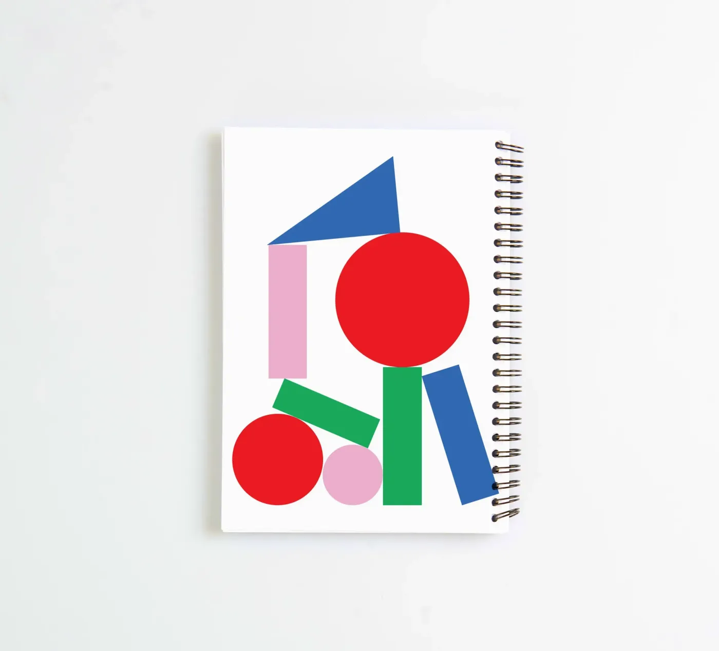 Pila geometrica stabile diario ad anelli da Studio Fun Boy