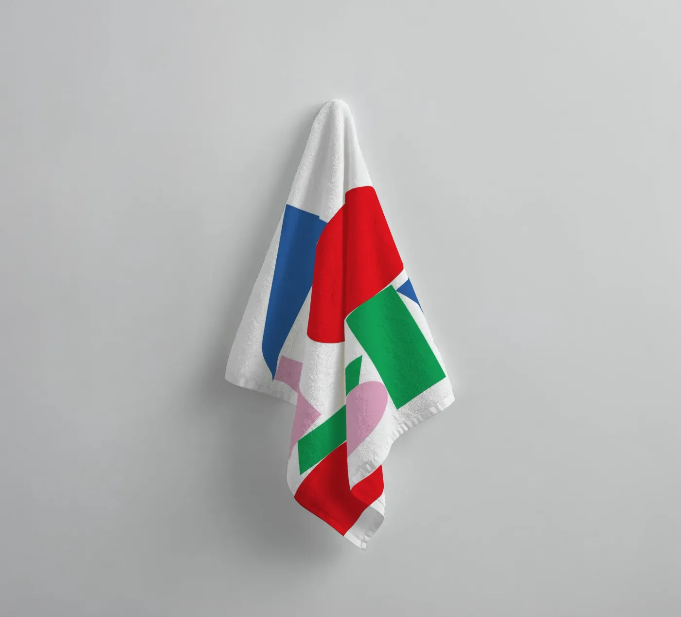 Geometric Stack Stable badhanddoek van Studio Fun Boy