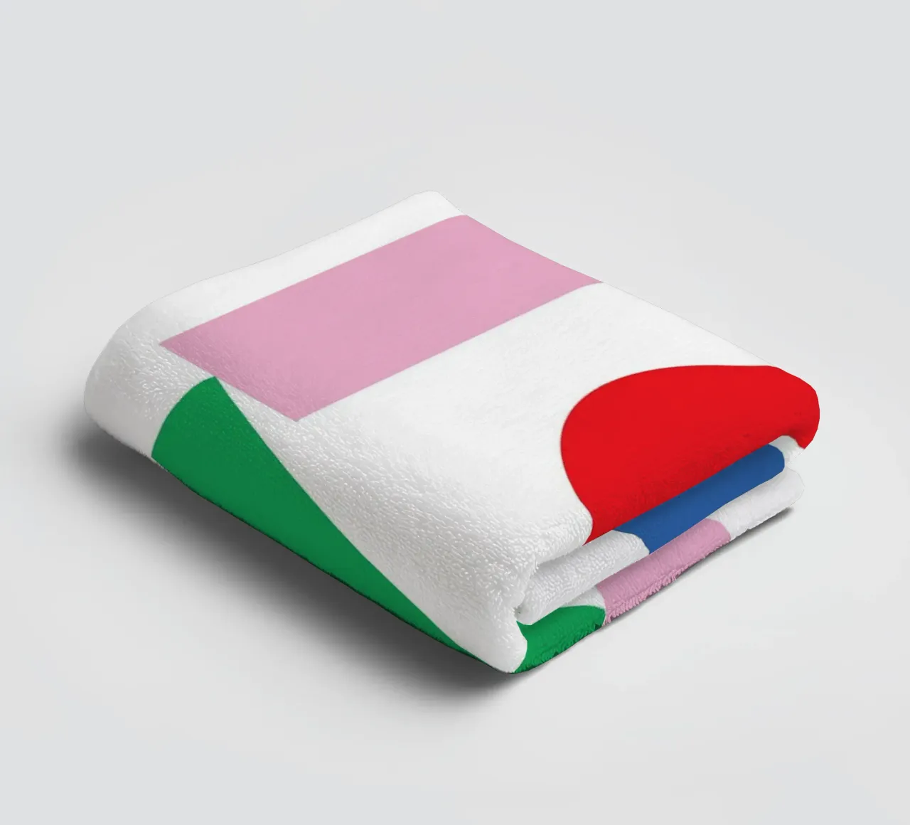 Geometric Stack Stable badhanddoek van Studio Fun Boy