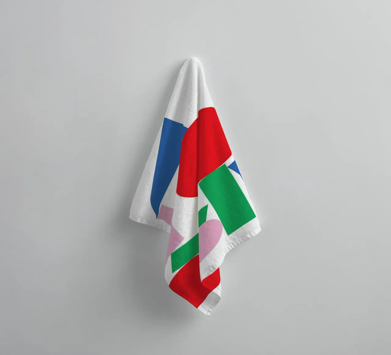 Geometric Stack Stable badhanddoek van Studio Fun Boy