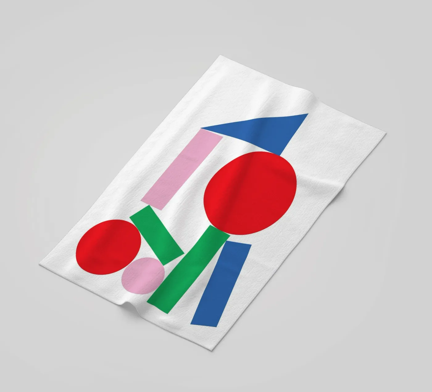 Pila geometrica stabile telo mare da Studio Fun Boy