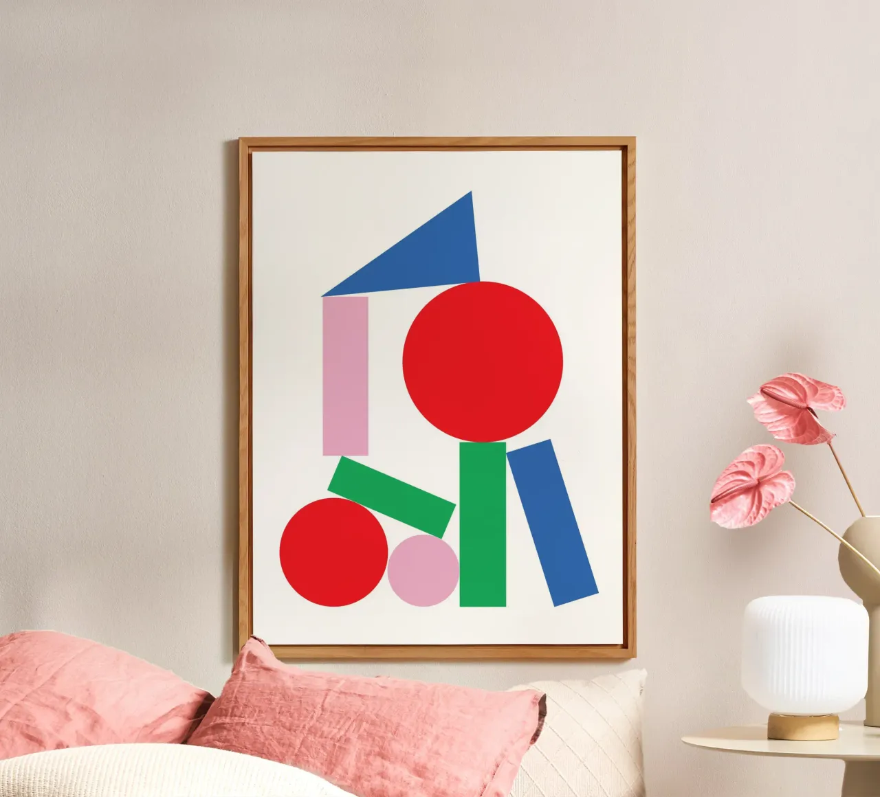 Geometric Stack Stable forex plate by Studio Fun Boy