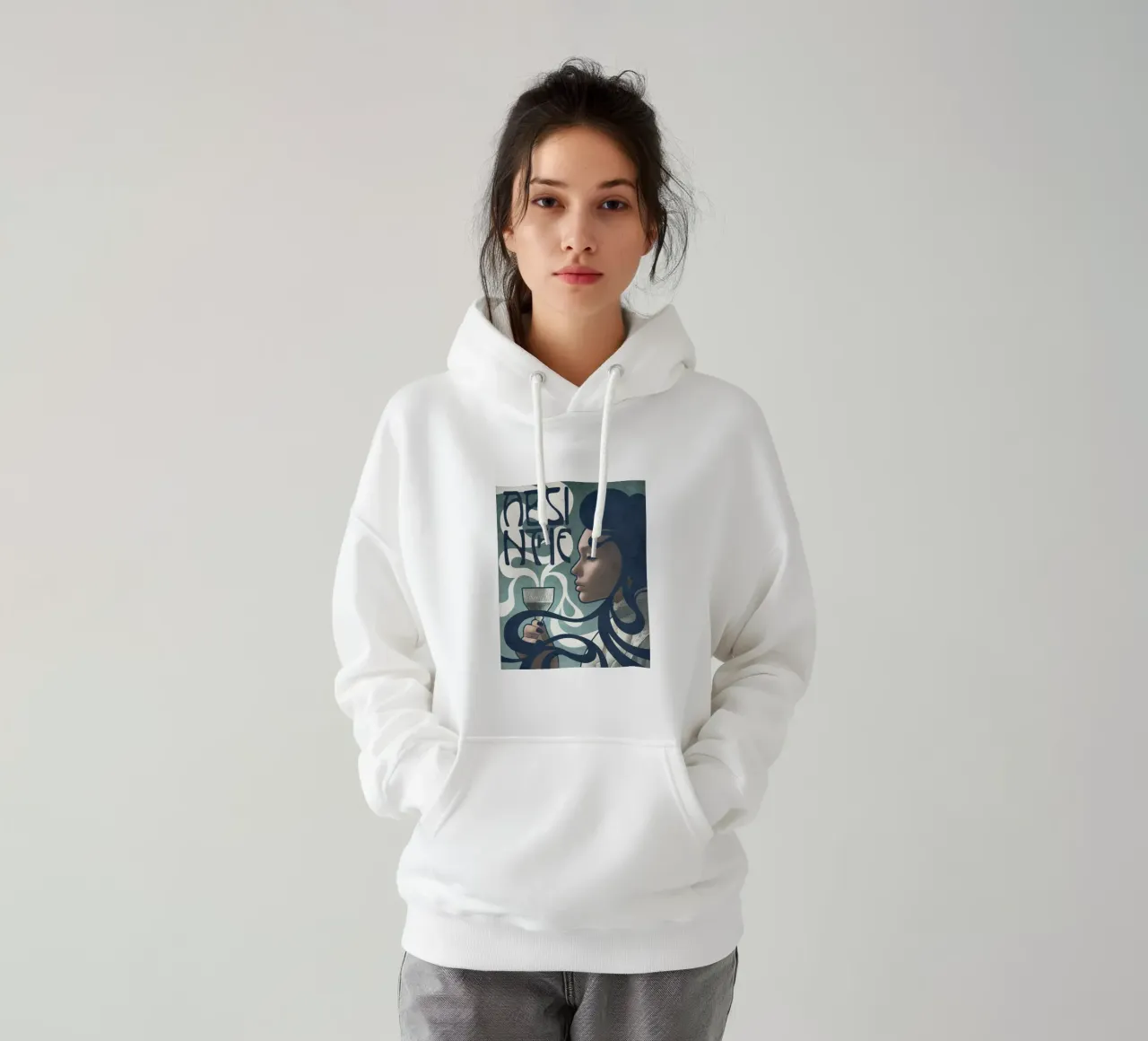 Absinthe hoodie by Kuba Gornowicz