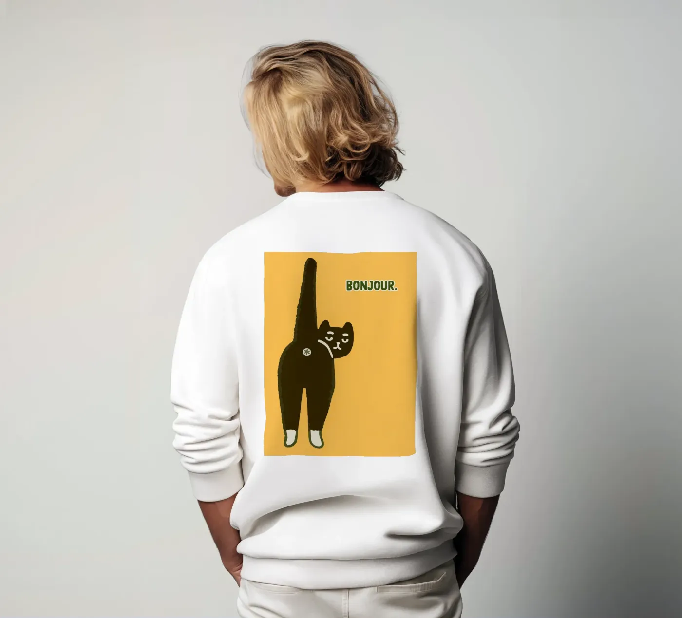 Hello sweatshirt by groogoals