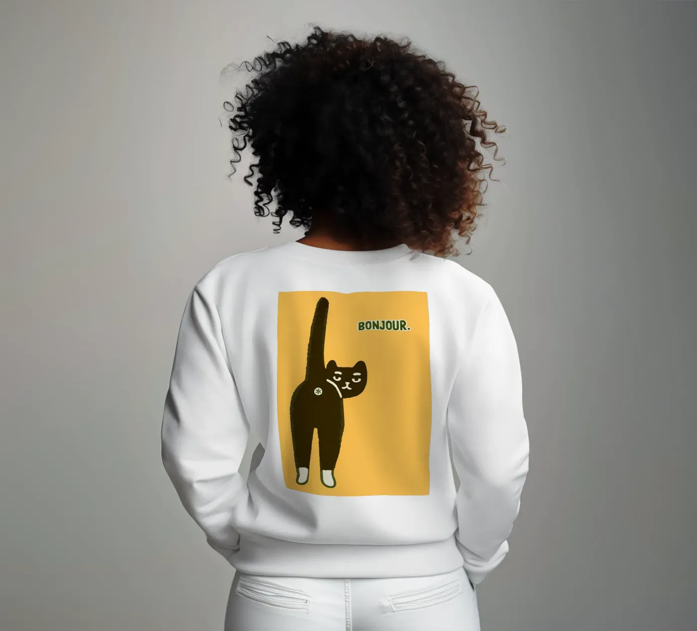 Hello sweatshirt by groogoals